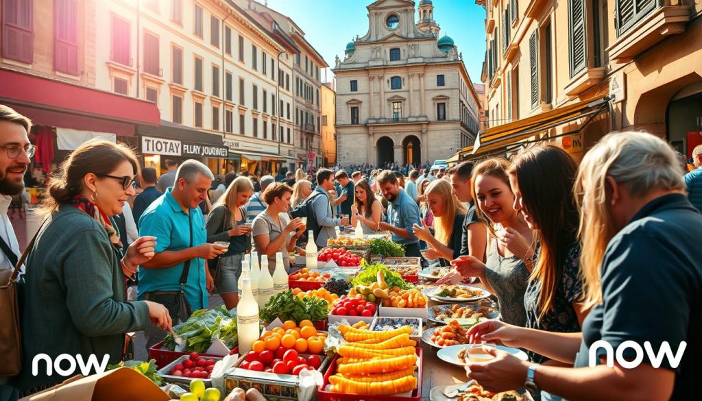 Budget Italy getaways street food