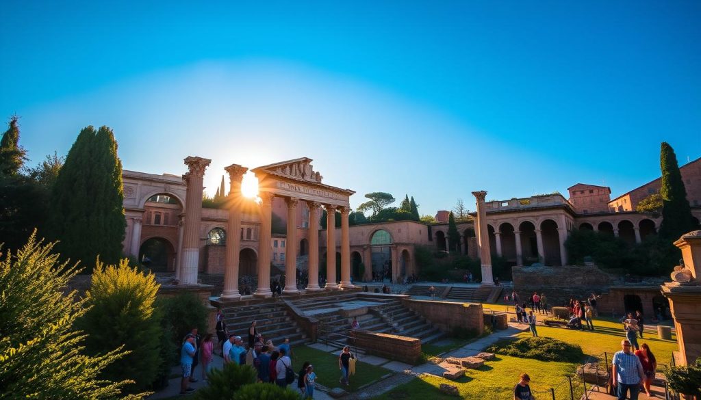 Roman Forum ruins