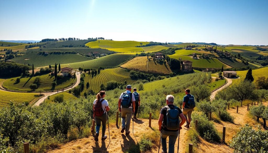 tuscany hiking trails