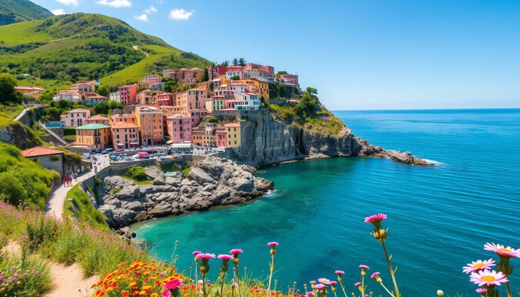 Cinque Terre coastal hiking trails