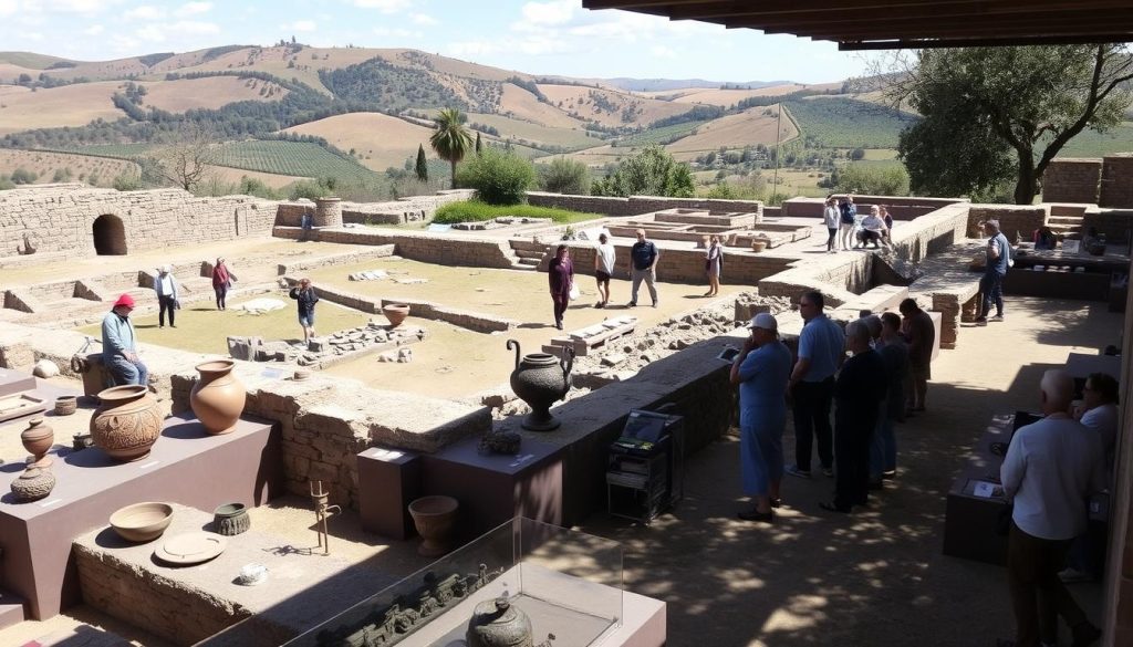 Etruscan artifacts Tarquinia