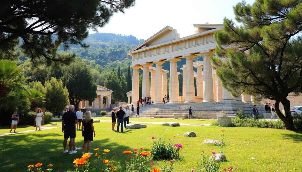 Greek temples in Paestum