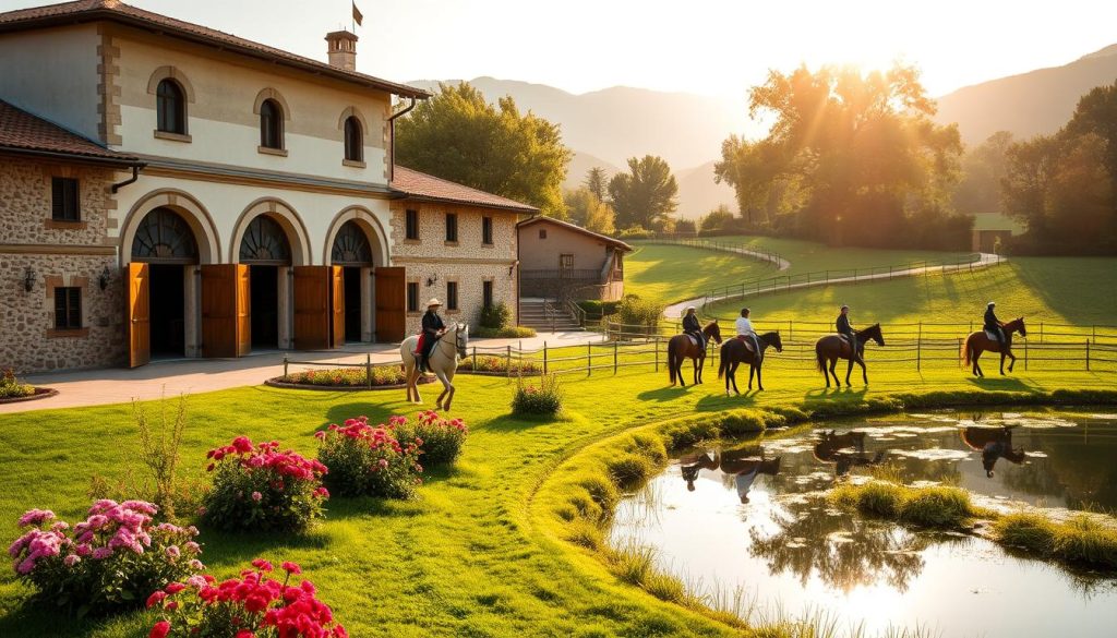 Prestigious Italian stables