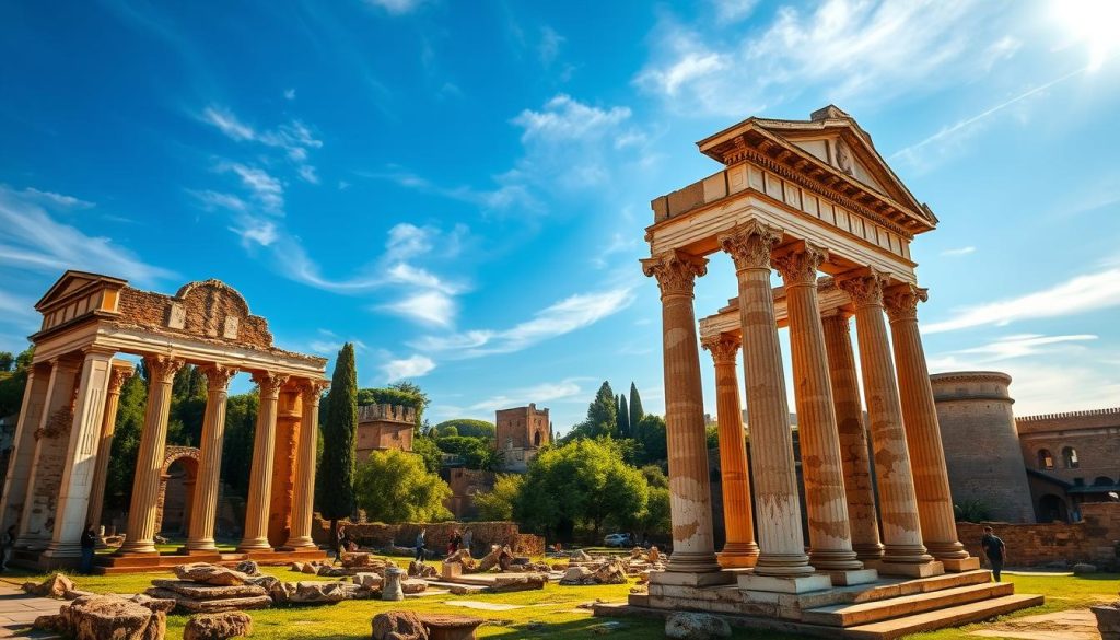 Roman Forum ruins