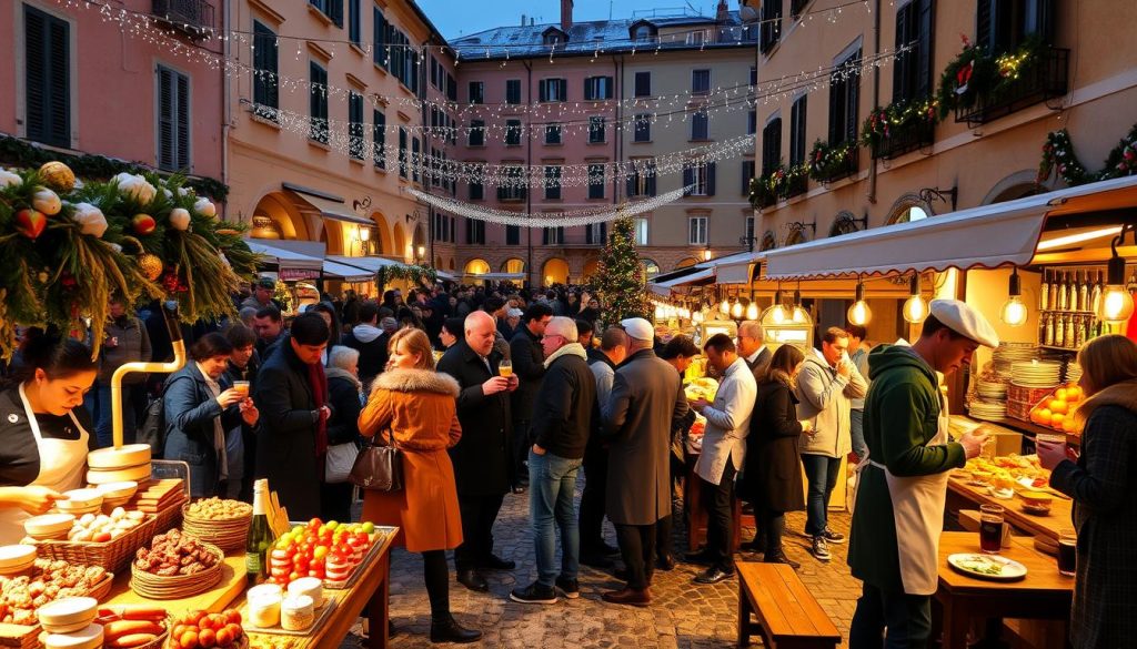 Winter food festivals in Italy