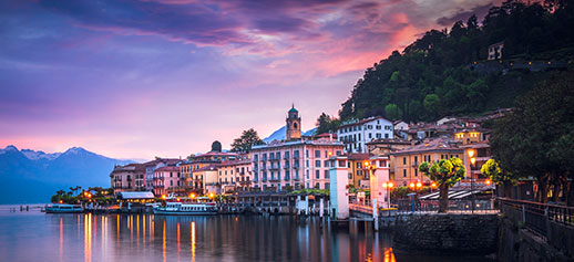 Bellagio on Lake Como, Italy