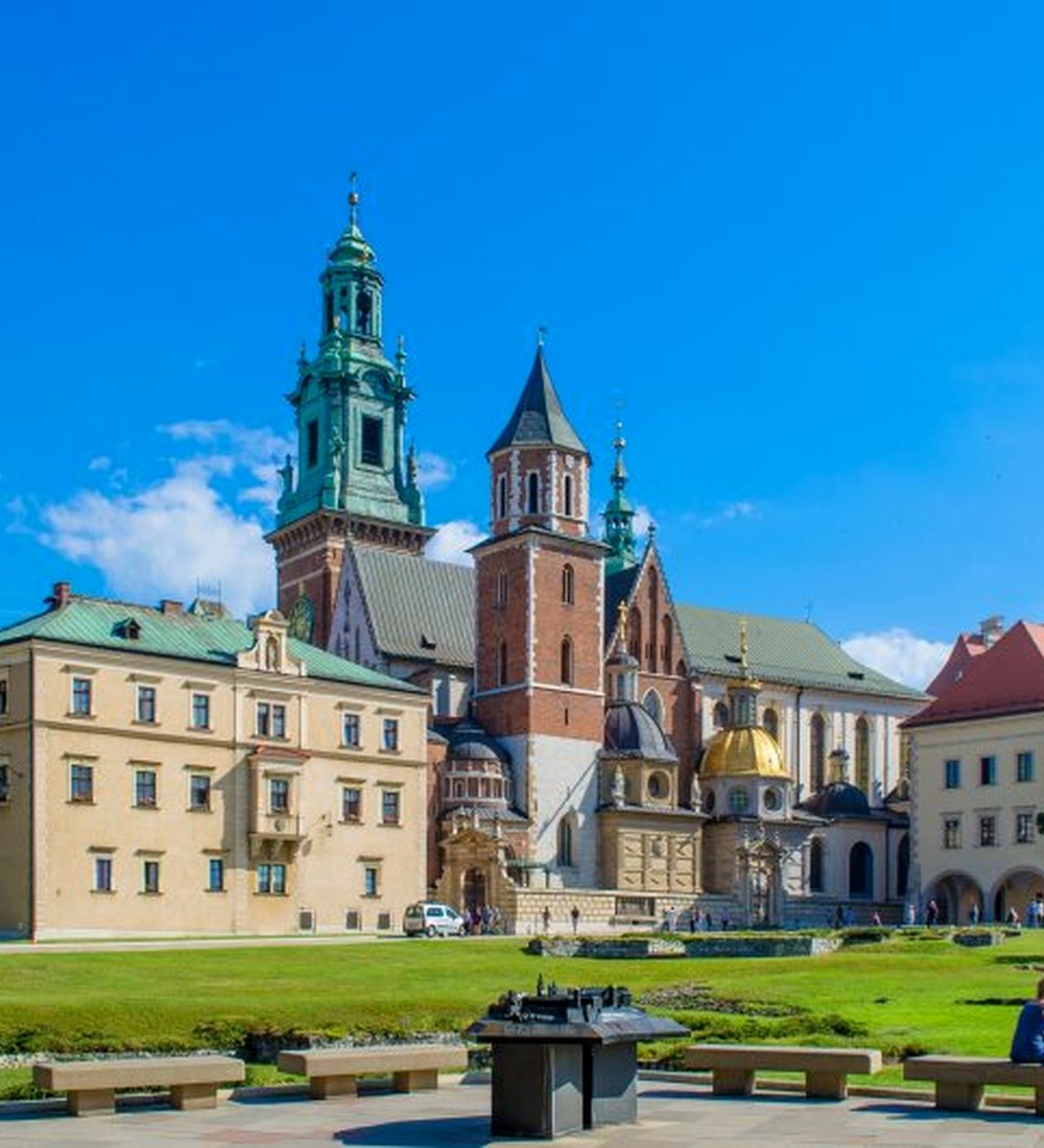 Historic Wawel Cathedral in Krakow