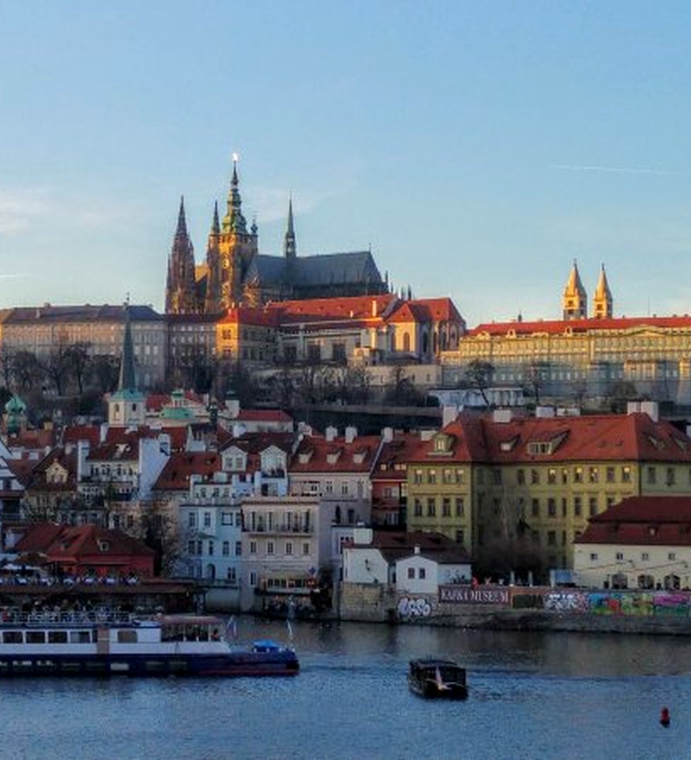 Prague Castle and the Vltava skyline