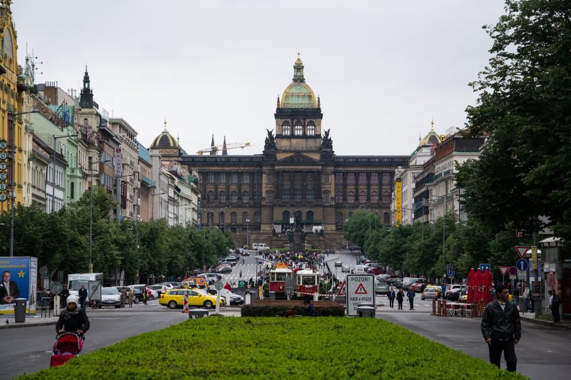 Historic Prague - Wenceslas Square