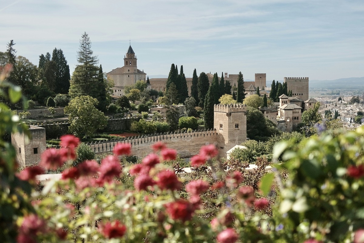 The Alhambra and Generalife gardens in Granada