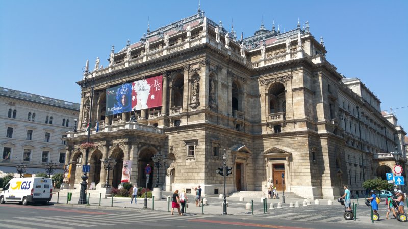 Historic Budapest State Opera House