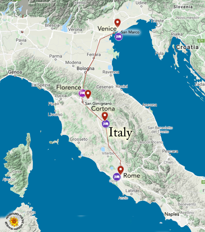 Great Cities of Italy Tour