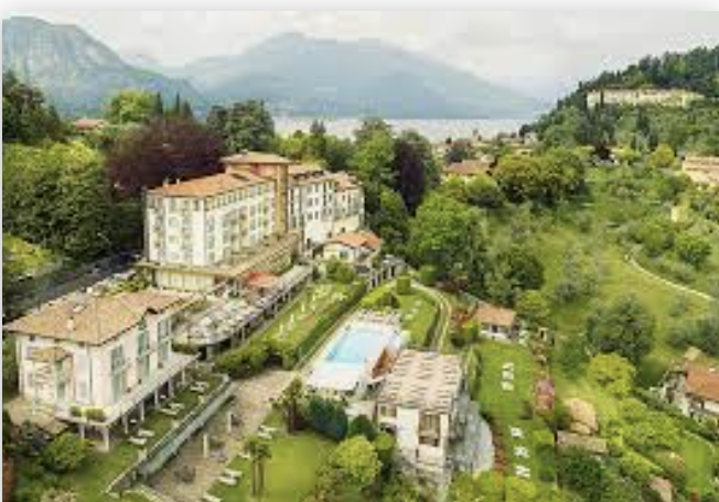 Hotel Belvedere Bellagio and its gardens in Bellagio, Italy