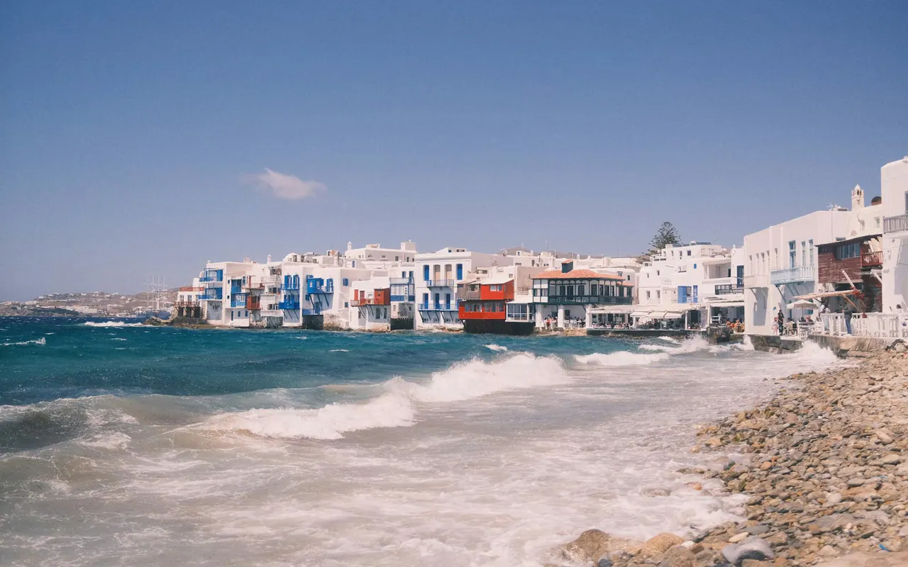 Little Venice along the Mykonos waterfront