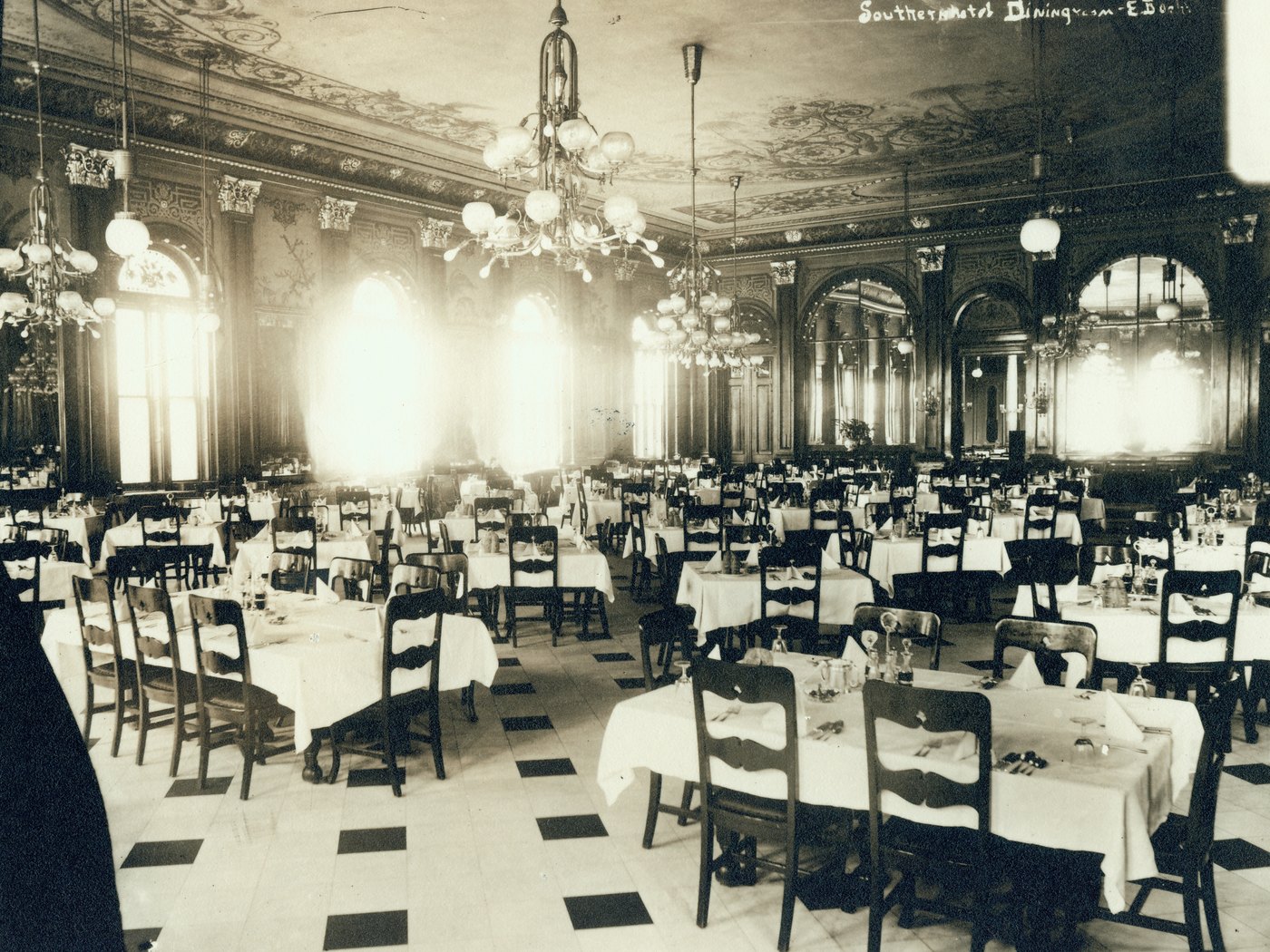 Historic Southern dining room