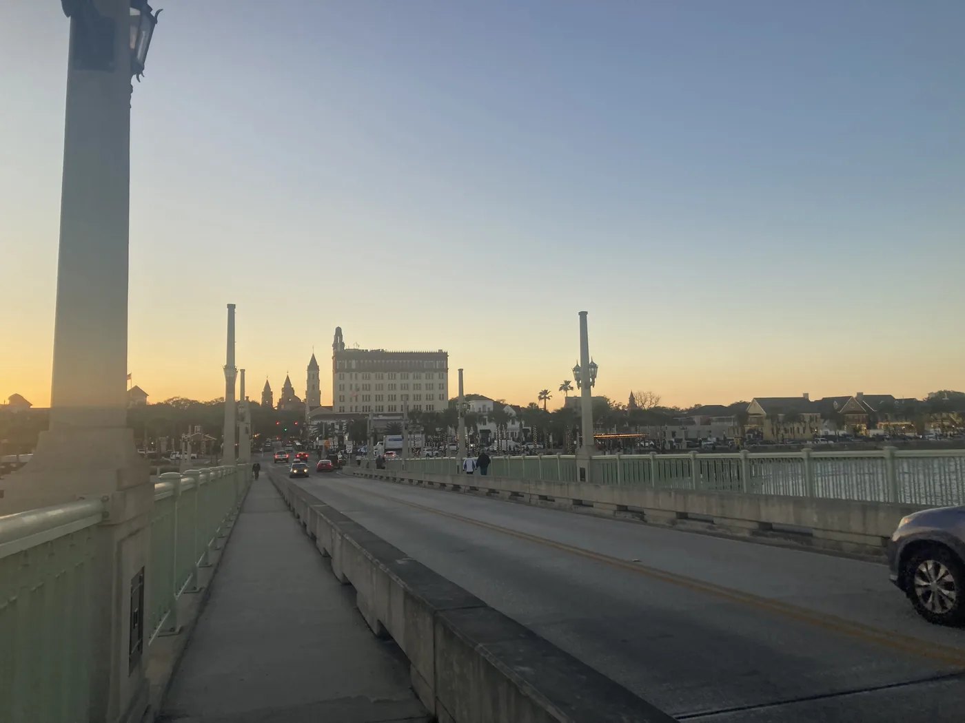 Bridge of Lions over Matanzas Bay in St. Augustine